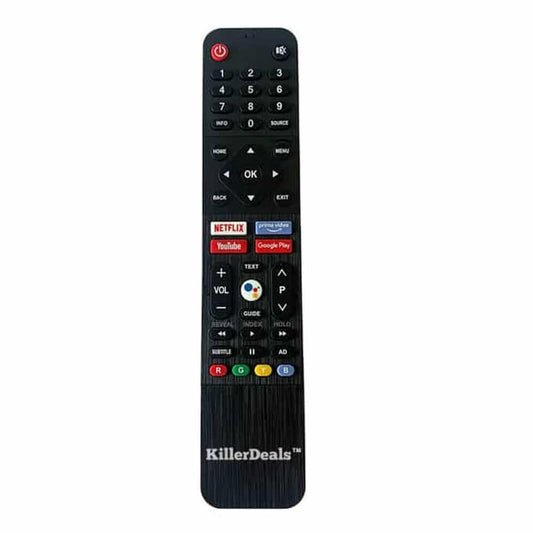 Skyworth Android Smart TV Replacement Remote Control – Black