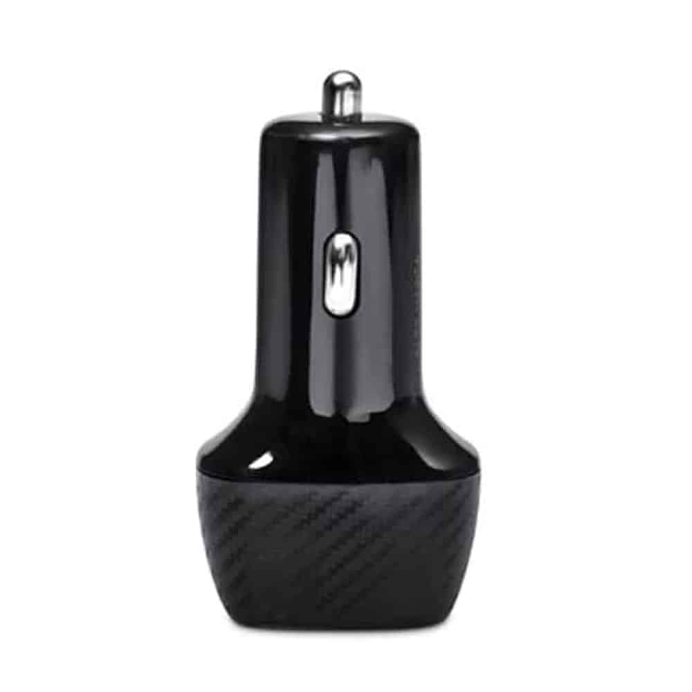 40W Dual Port Fast Universal Car Charger-USB A + Type C Output