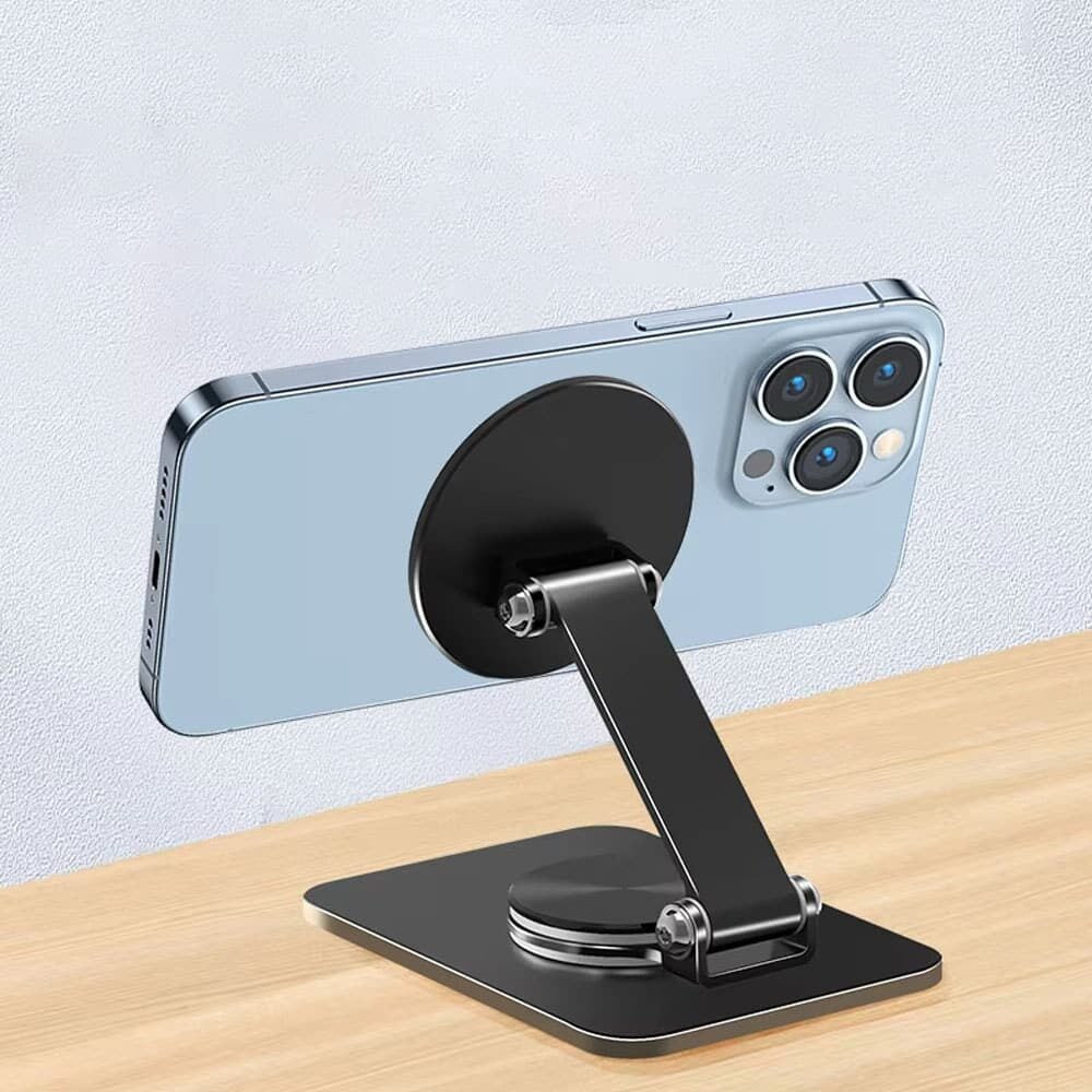 360° Magnetic MagSafe Phone Stand for iPhone 16 15 14 Pro Max