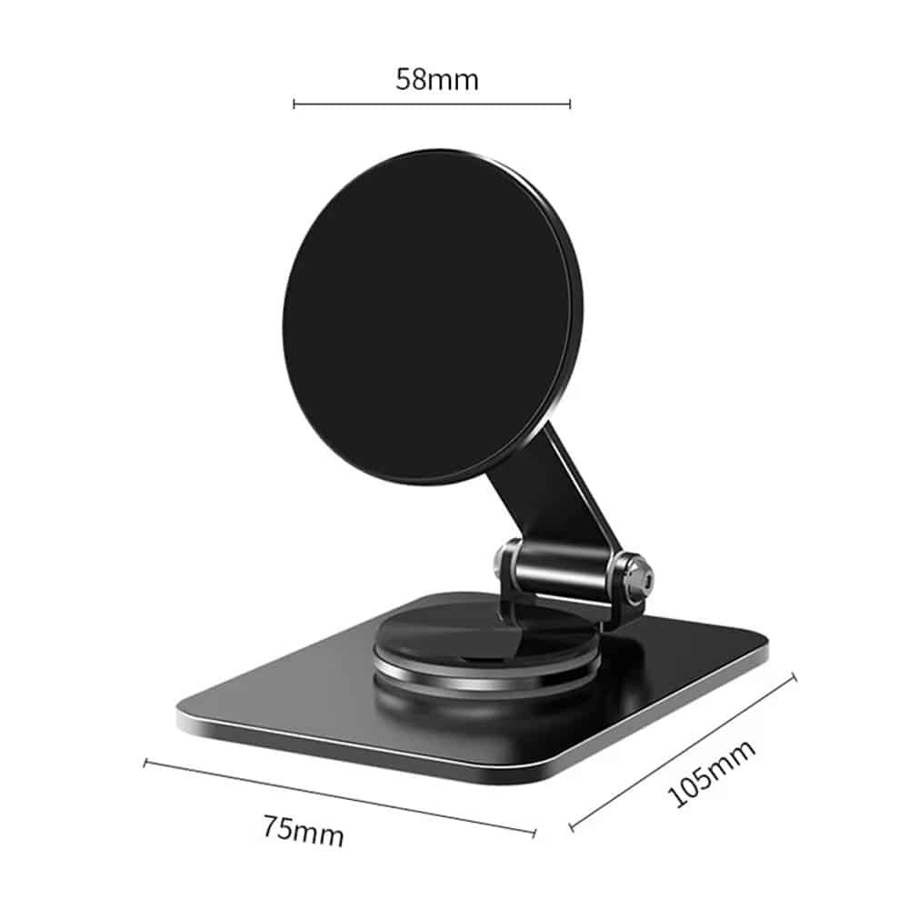 360° Magnetic MagSafe Phone Stand for iPhone 16 15 14 Pro Max