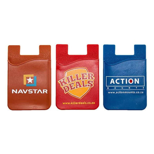 Cell Phone Stick-On Wallet/Credit/Business/ID Card Holder-x3 Combo