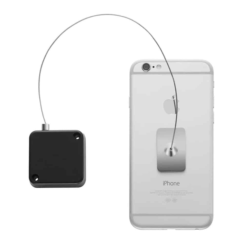 Adjustable Laptop Stand + Anti-Theft Retractable Cable Lock – Combo