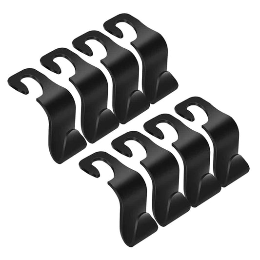 Car Seat Headrest Hook Storage Hanger Holder Organizer- 4 Set x 2 Combo